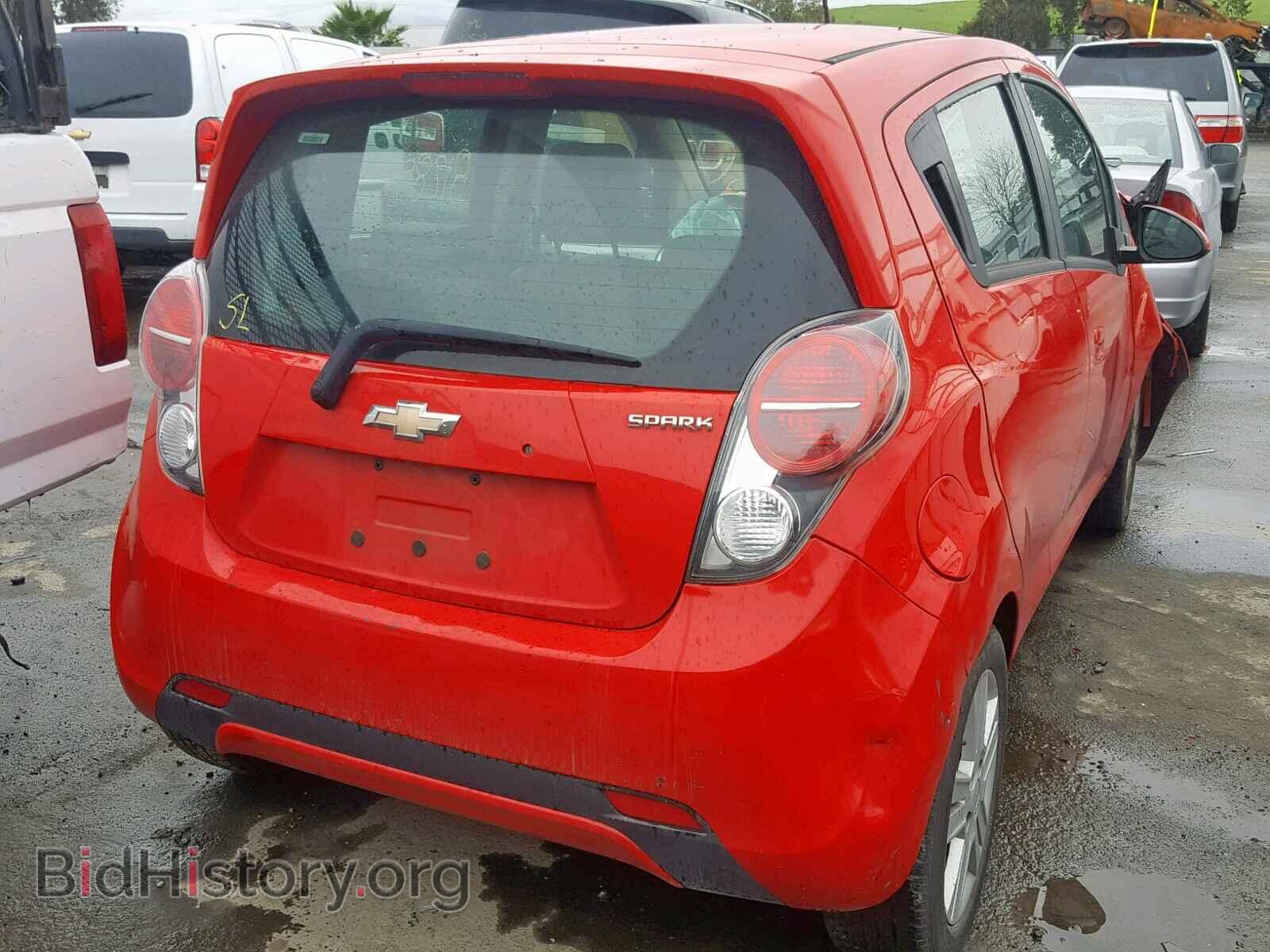 2014 CHEVROLET SPARK - VIN: KL8CD6S96EC553394 - Фото 4