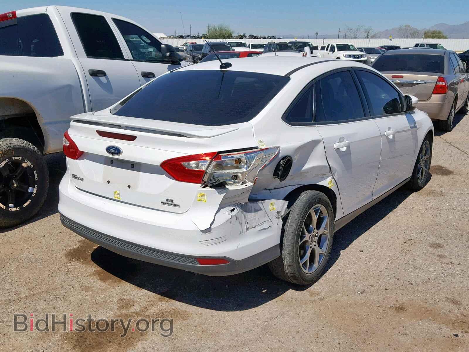 2014 FORD FOCUS SE - VIN: 1FADP3F27EL407705 - Фото 4