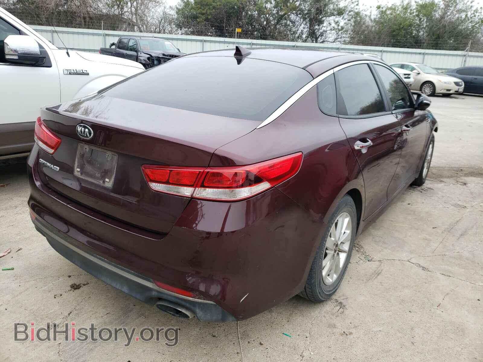 2016 KIA OPTIMA - VIN: 5XXGT4L32GG015286 - Photo 4