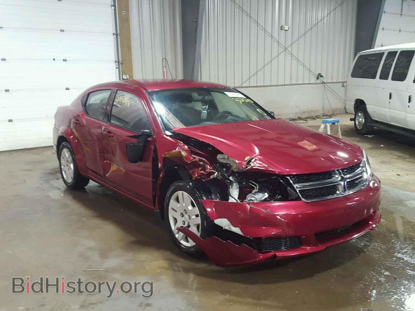 Фотография 1C3CDZAB2EN177783 - DODGE AVENGER 2014