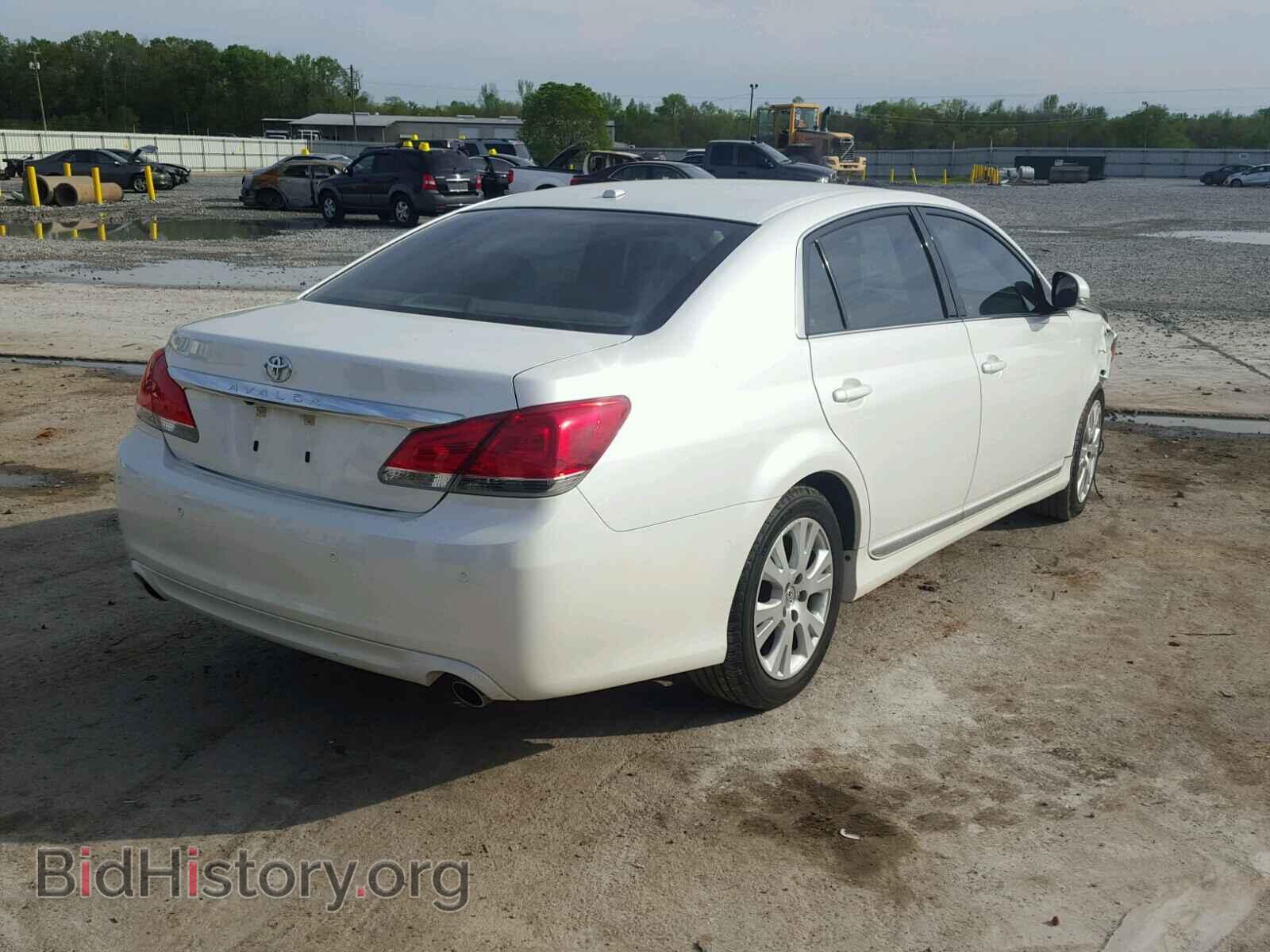 2012 TOYOTA AVALON - VIN: 4T1BK3DB7CU465674 - Фото 4