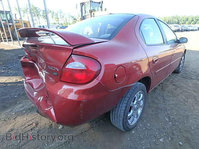 2005 DODGE NEON - VIN: 1B3ES56C85D120807 - Фото 4