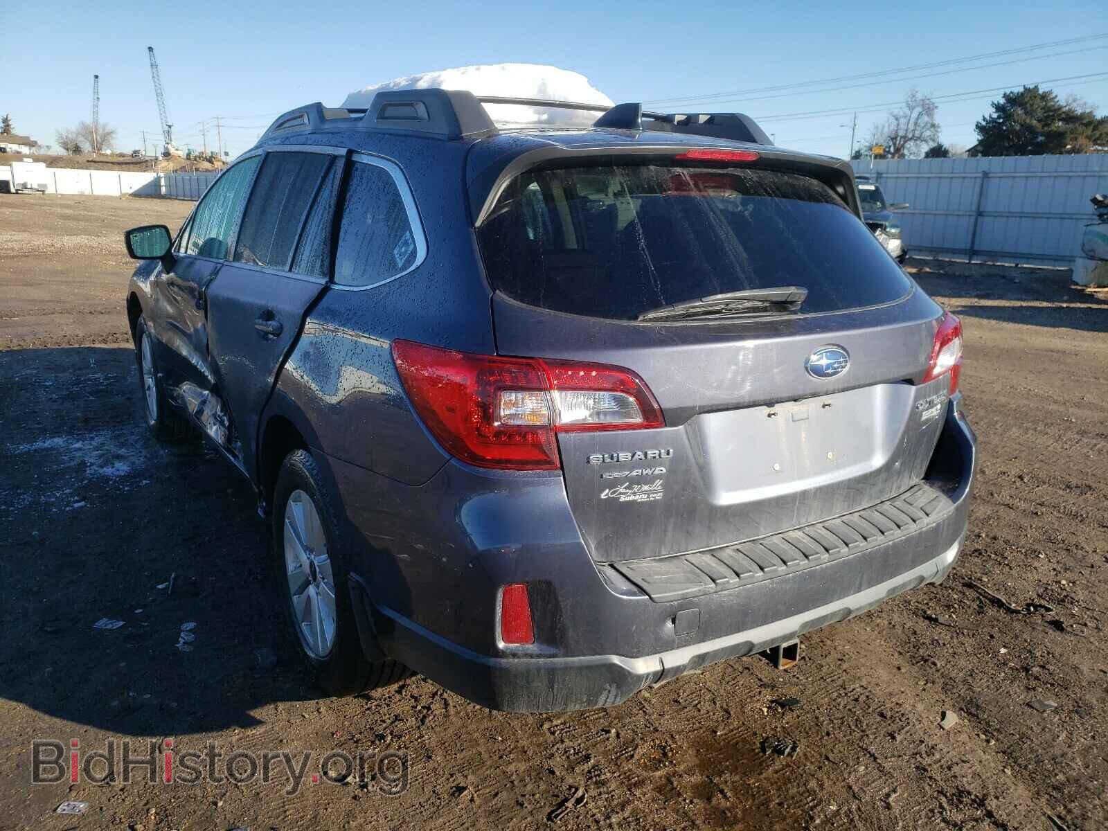 2016 SUBARU OUTBACK - VIN: 4S4BSACC9G3316189 - Фото 3
