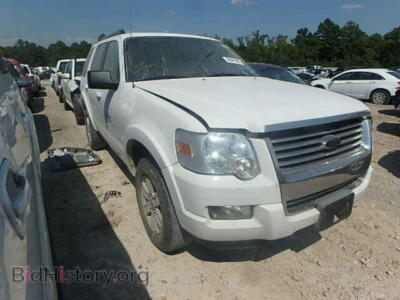 2009 Ford EXPLORER Explorer X, белый — VIN 1FMEU73899UA19295, Copart