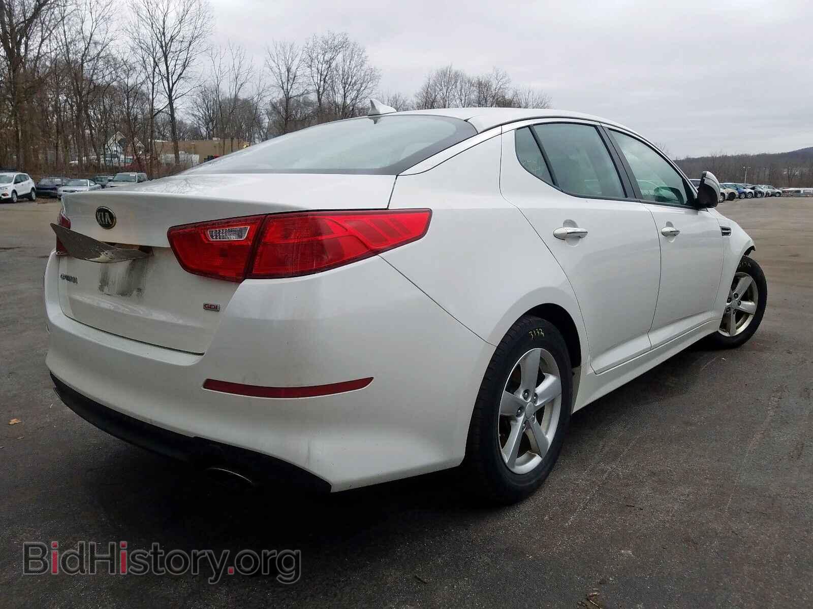 2015 KIA OPTIMA - VIN: KNAGM4A71F5577795 - Photo 4