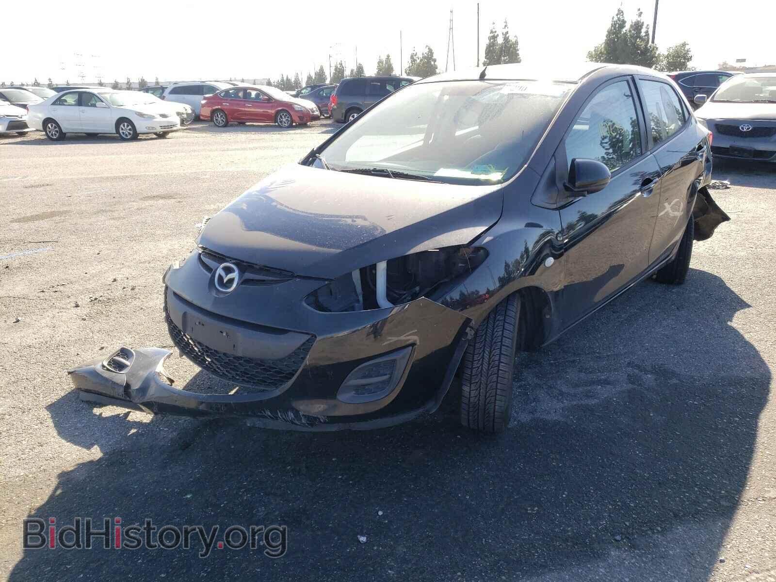 2013 MAZDA 2 - VIN: JM1DE1KZ5D0152706 - Фото 2