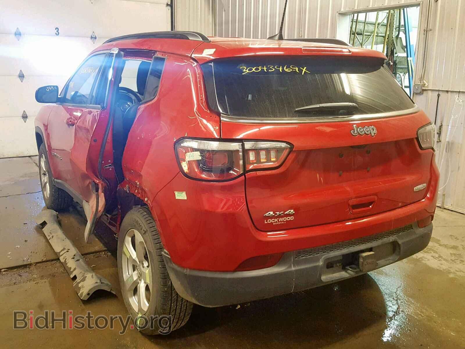 2018 JEEP COMPASS LA - VIN: 3C4NJDBB5JT175437 - Фото 3