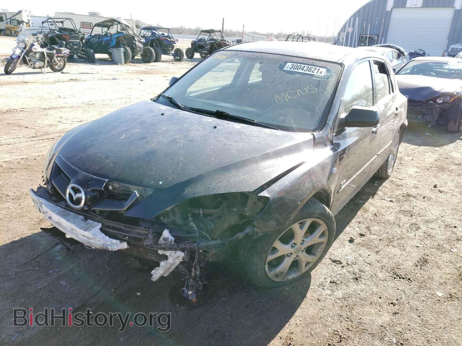 2009 MAZDA 3 - VIN: JM1BK343X91194472 - Фото 2