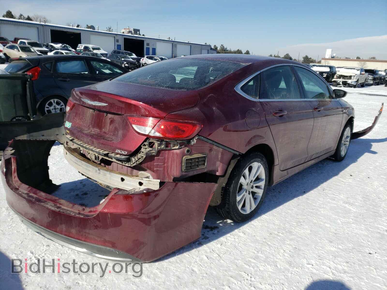 2016 CHRYSLER 200 - VIN: 1C3CCCAB8GN141373 - Фото 4