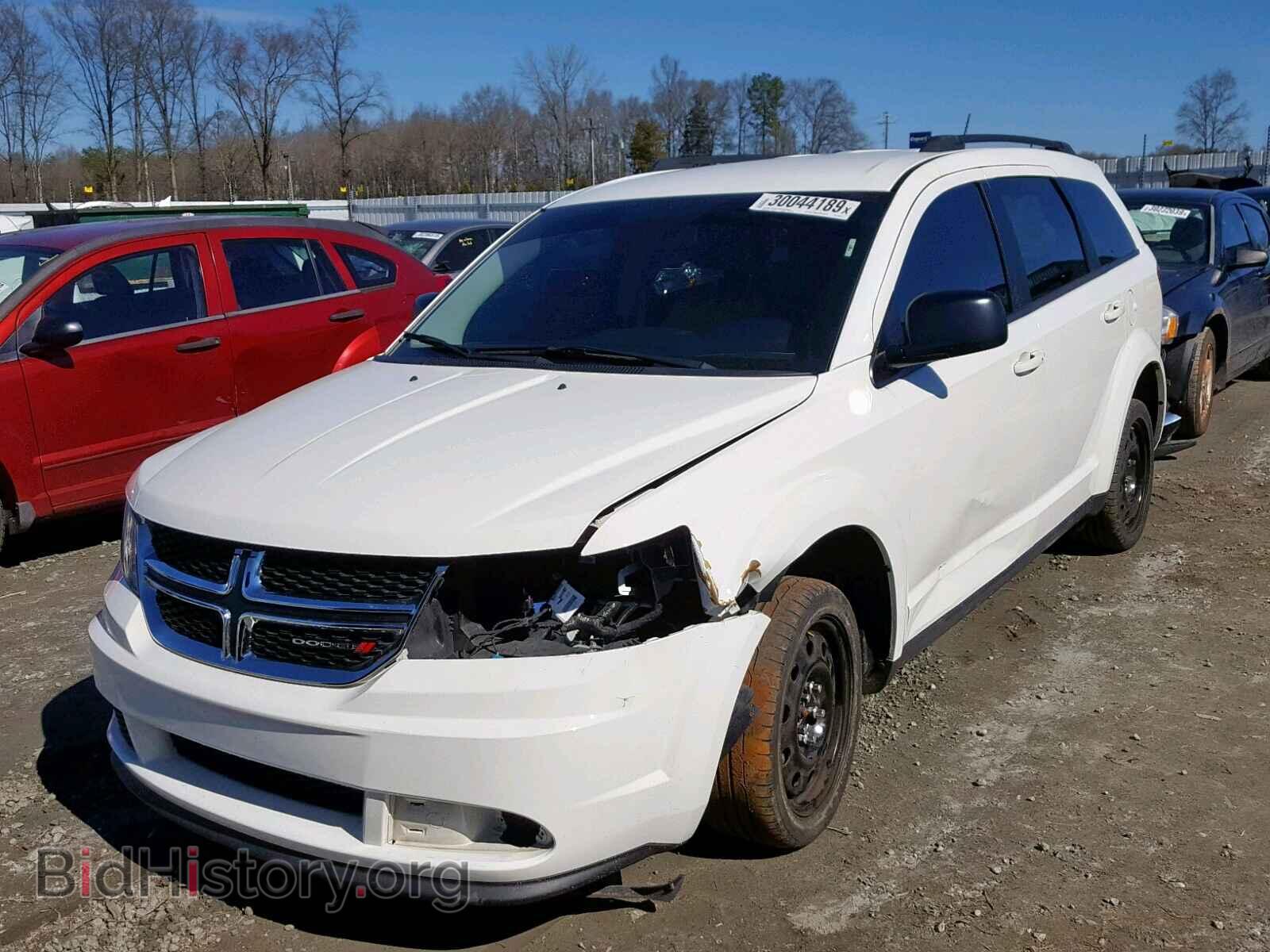 2017 DODGE JOURNEY SE - VIN: 3C4PDCAB8HT551697 - Фото 2
