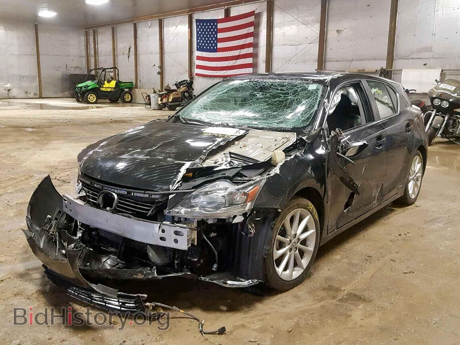 2013 LEXUS CT 200 - VIN: JTHKD5BH0D2136490 - Фото 2