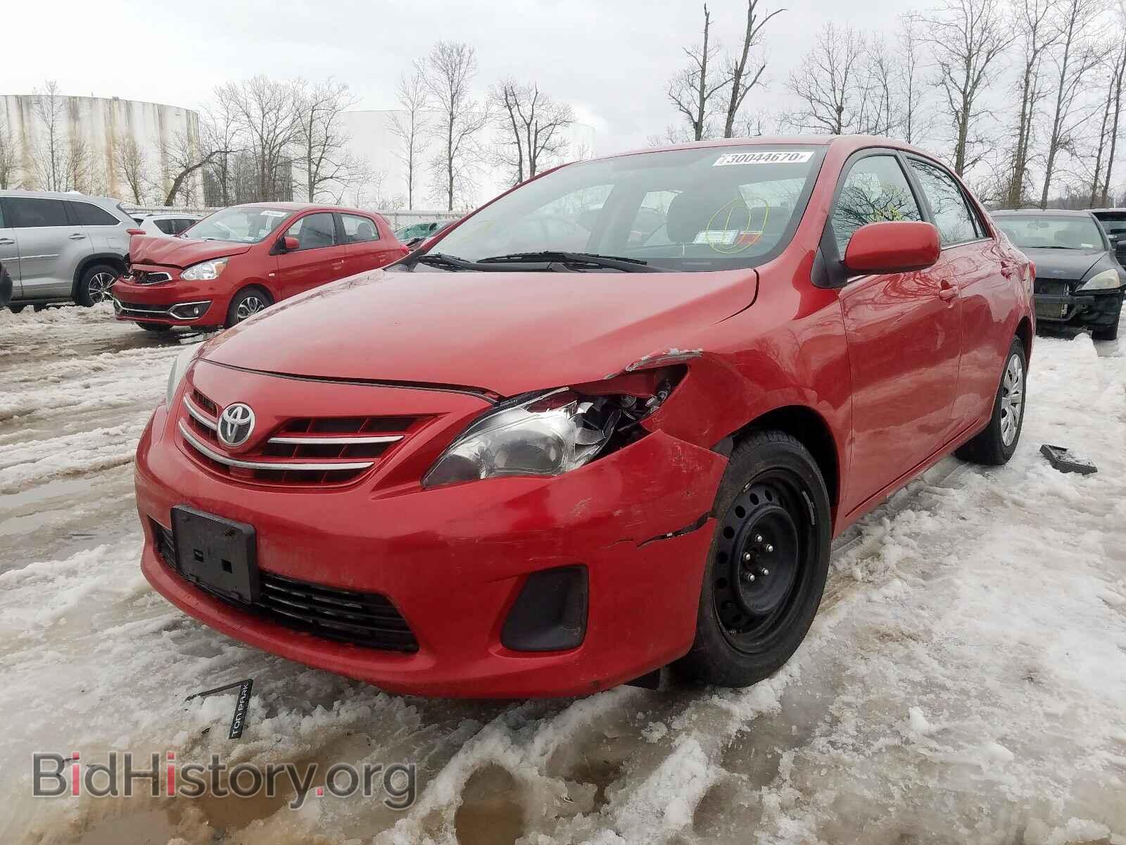 2013 TOYOTA COROLLA - VIN: 2T1BU4EE1DC027227 - Фото 2