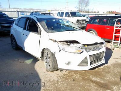 2014 Ford FOCUS SE, white — VIN 1FADP3K29EL154912, Copart