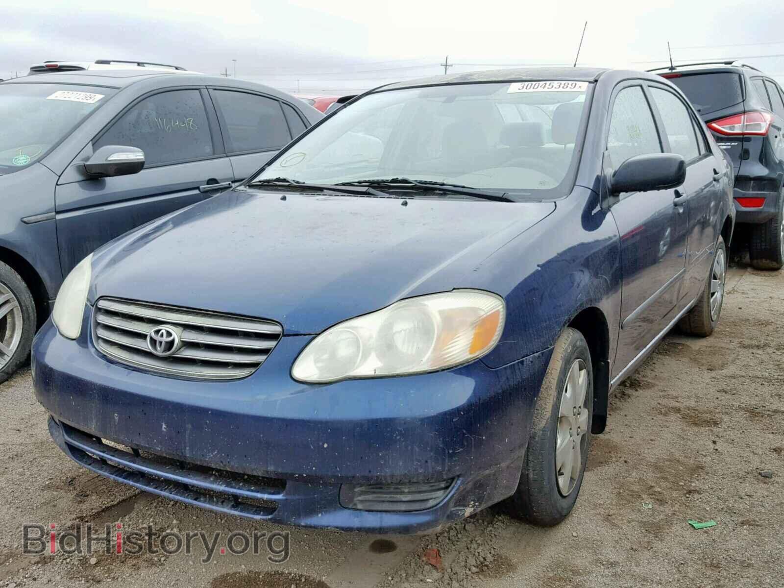 2003 TOYOTA COROLLA - VIN: 2T1BR32E83C705728 - Фото 2