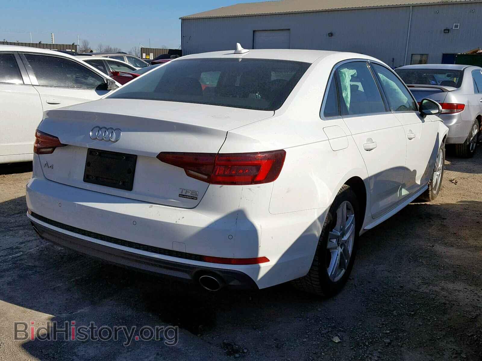 2018 AUDI A4 - VIN: WAUCNAF46JA175697 - Фото 4