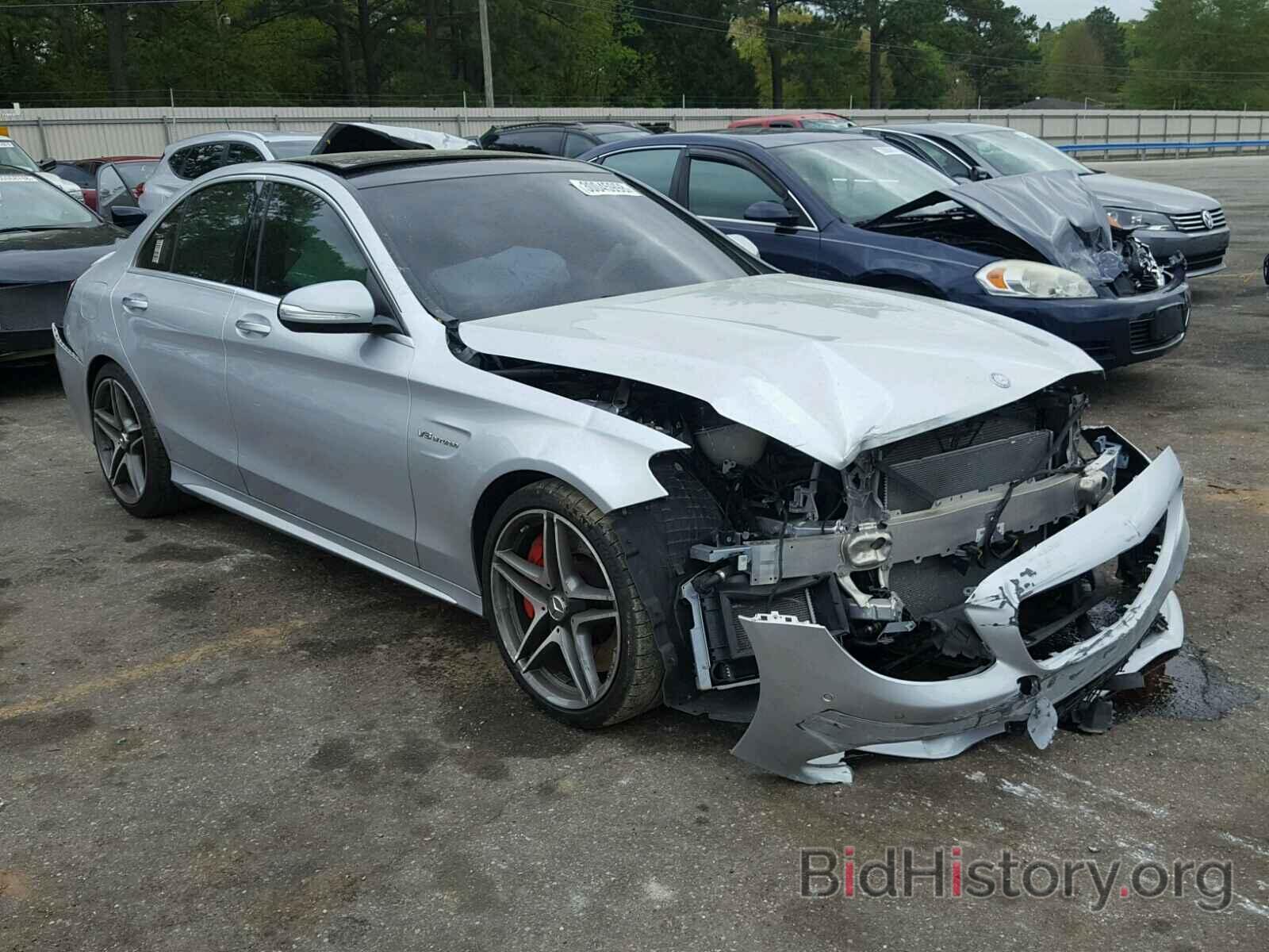 Photo 55SWF8HB5FU078537 - MERCEDES-BENZ C63 2015