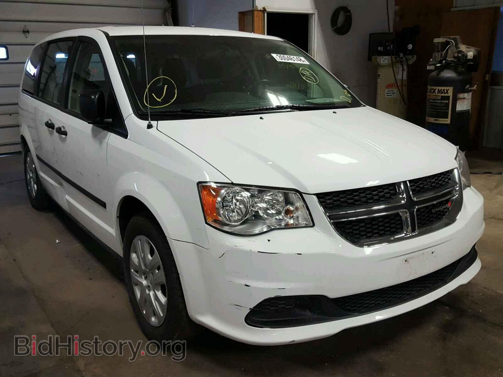 Фотография 2C4RDGBG7GR154669 - DODGE CARAVAN 2016