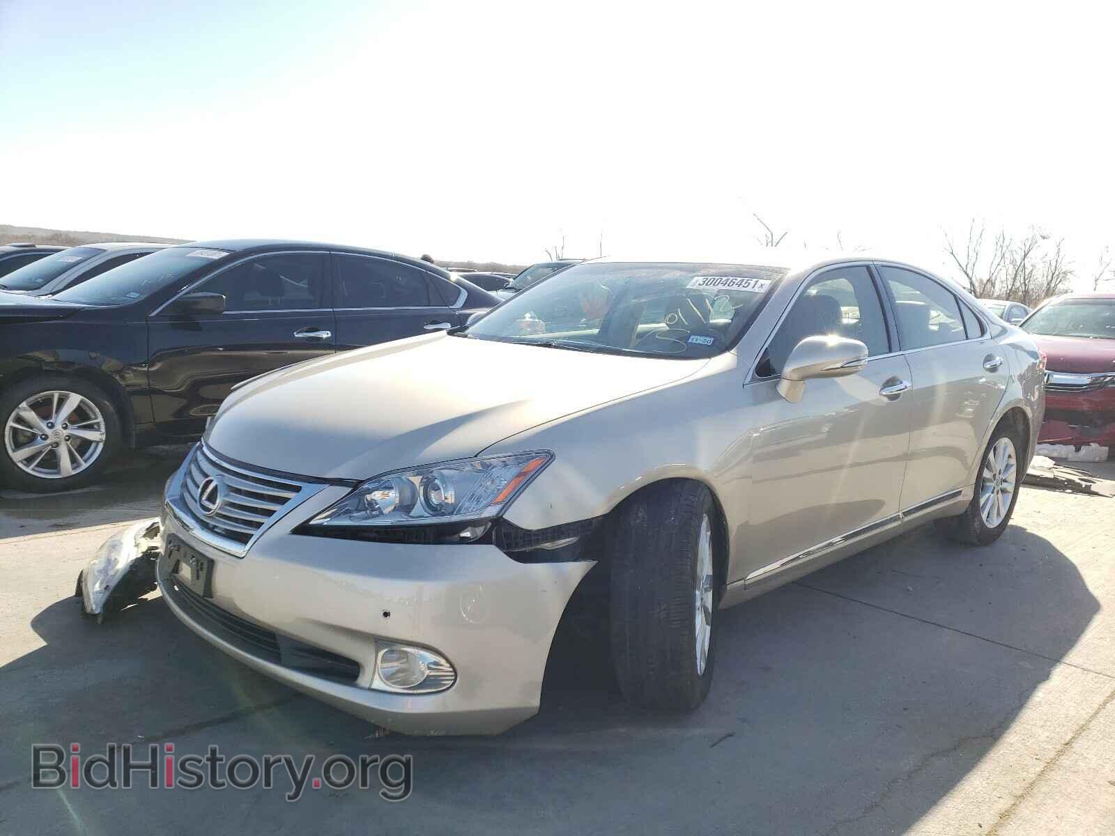2012 LEXUS ES350 - VIN: JTHBK1EG7C2509170 - Фото 2