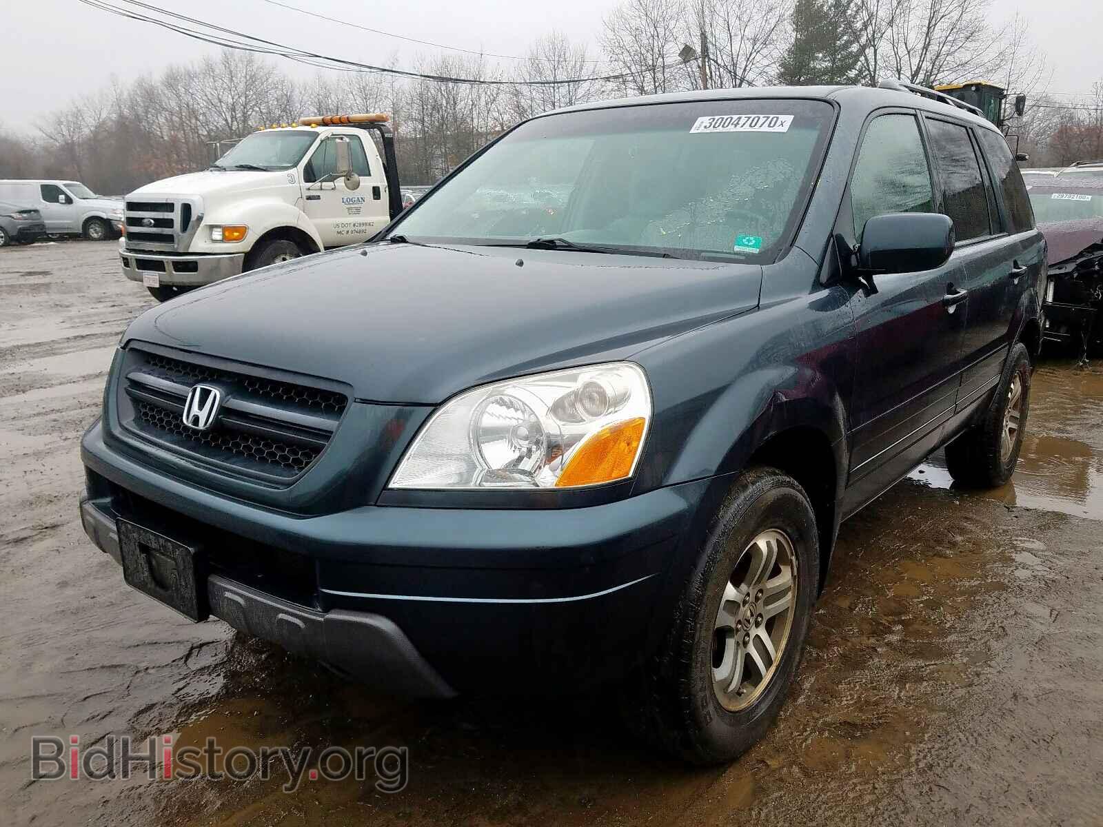 2005 HONDA PILOT - VIN: 5FNYF18665B056386 - Фото 2