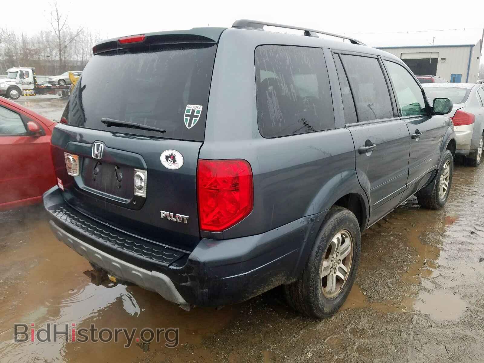 2005 HONDA PILOT - VIN: 5FNYF18665B056386 - Фото 4