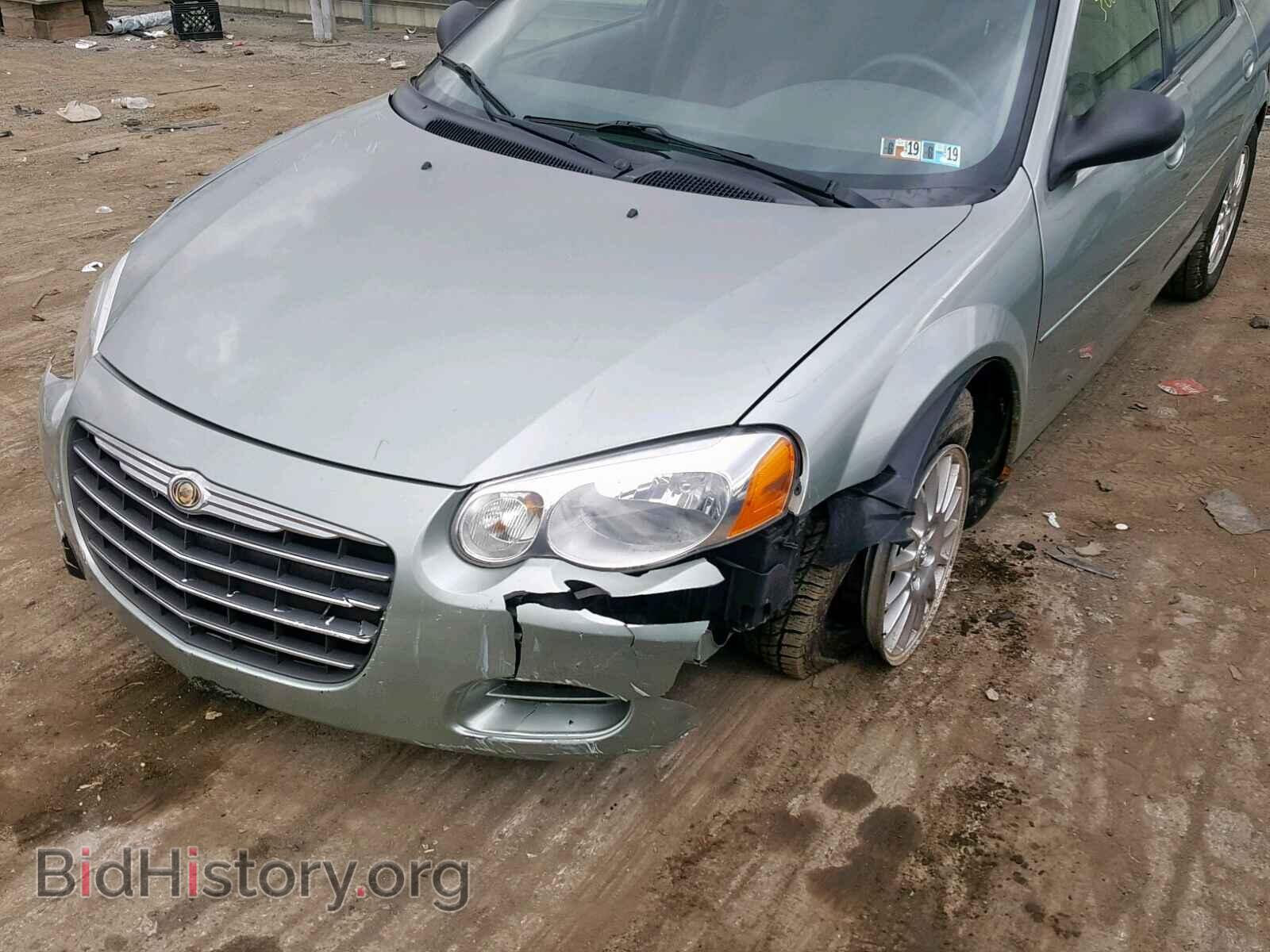 2005 CHRYSLER SEBRING - VIN: 1C3EL46X95N637170 - Фото 9