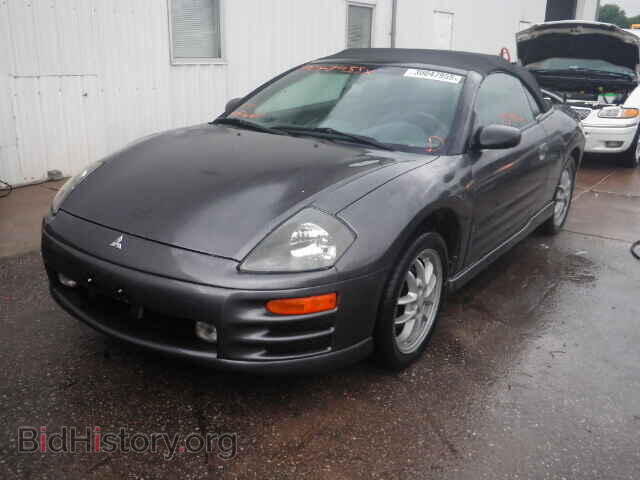 2002 MITSUBISHI ECLIPSE - VIN: 4A3AE85H62E020369 - Фото 2