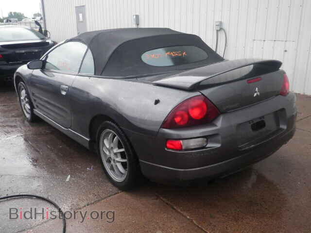 2002 MITSUBISHI ECLIPSE - VIN: 4A3AE85H62E020369 - Фото 3