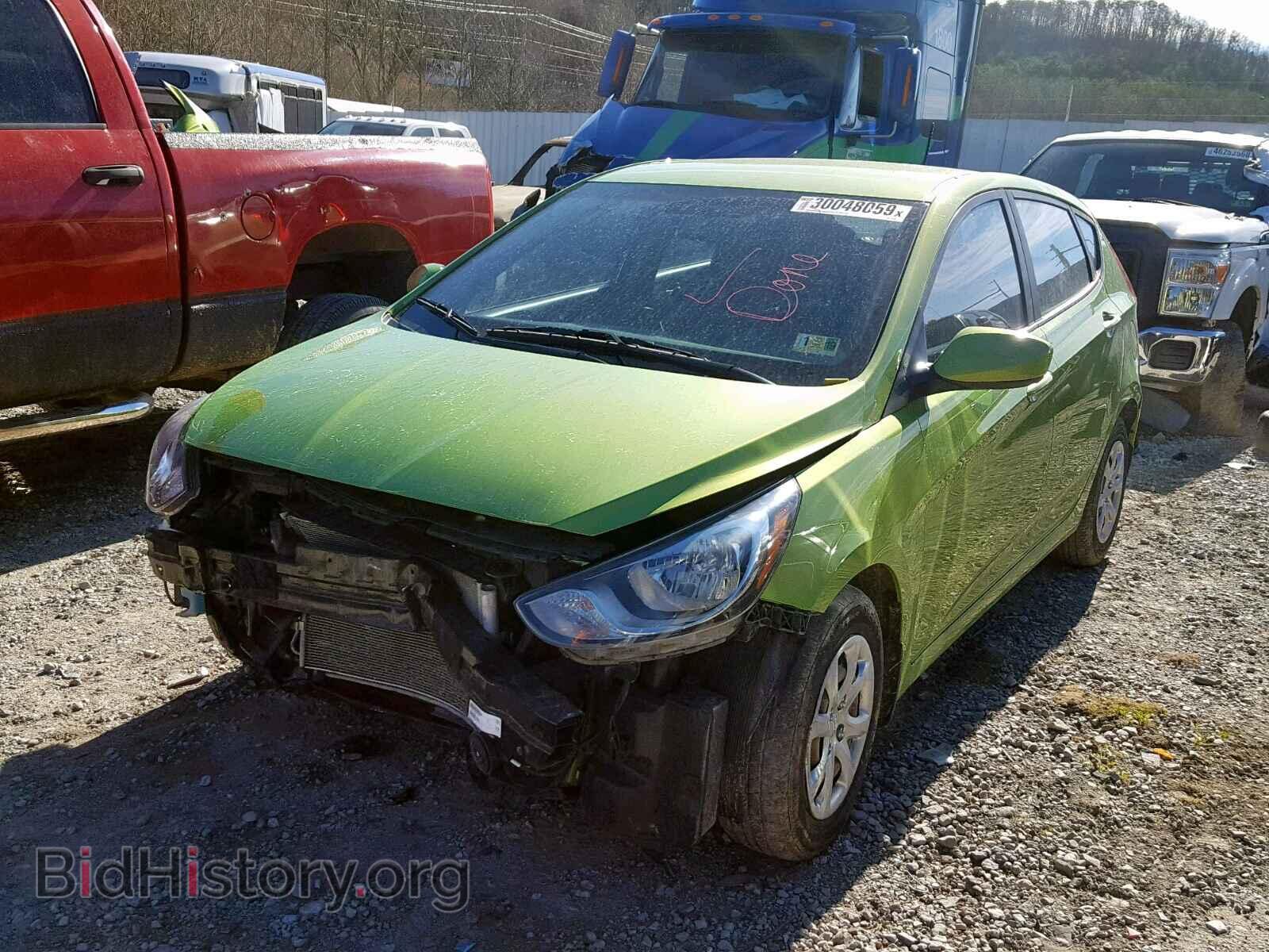 2013 HYUNDAI ACCENT - VIN: KMHCT5AE3DU125306 - Фото 2
