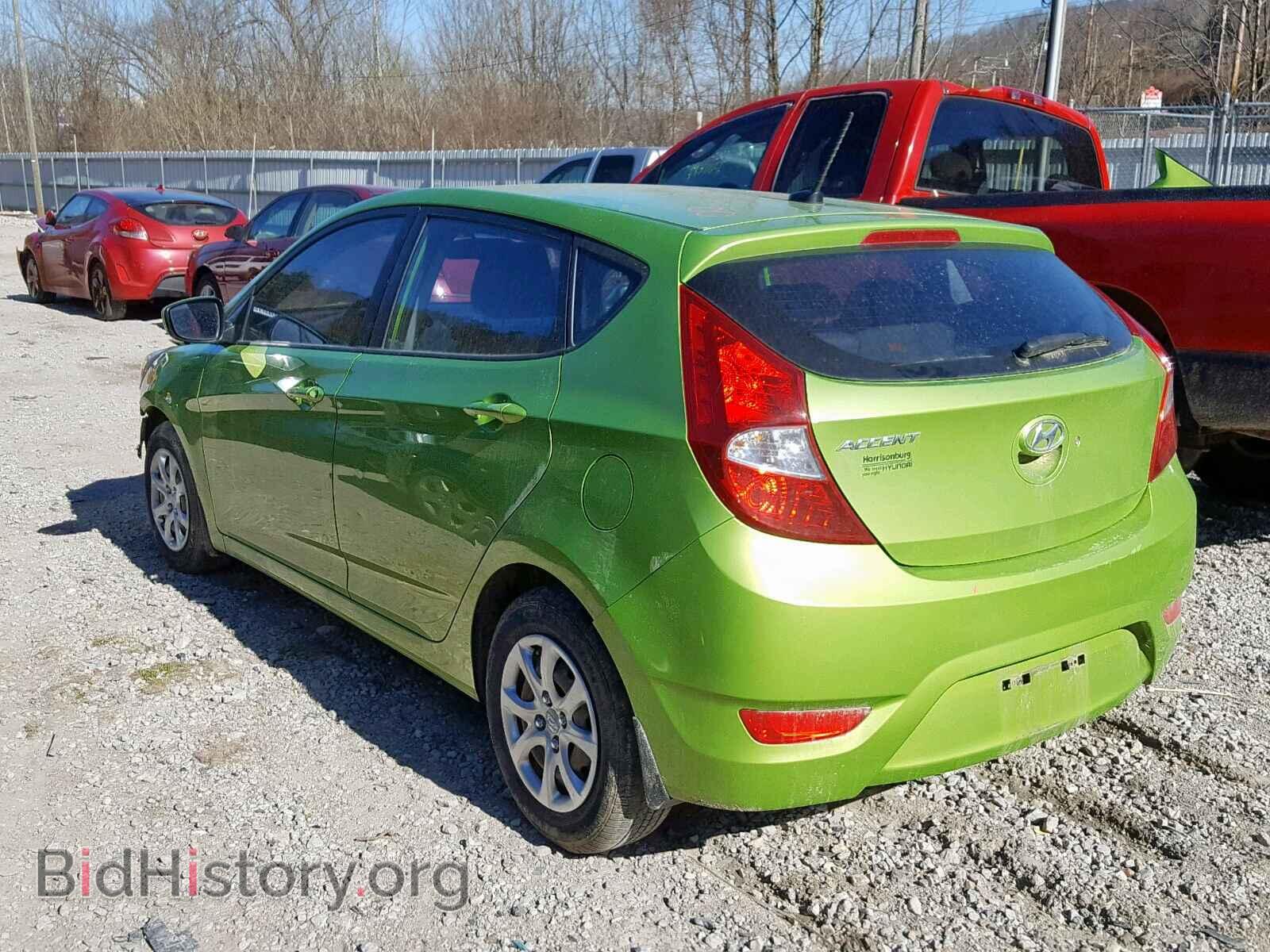 2013 HYUNDAI ACCENT - VIN: KMHCT5AE3DU125306 - Фото 3