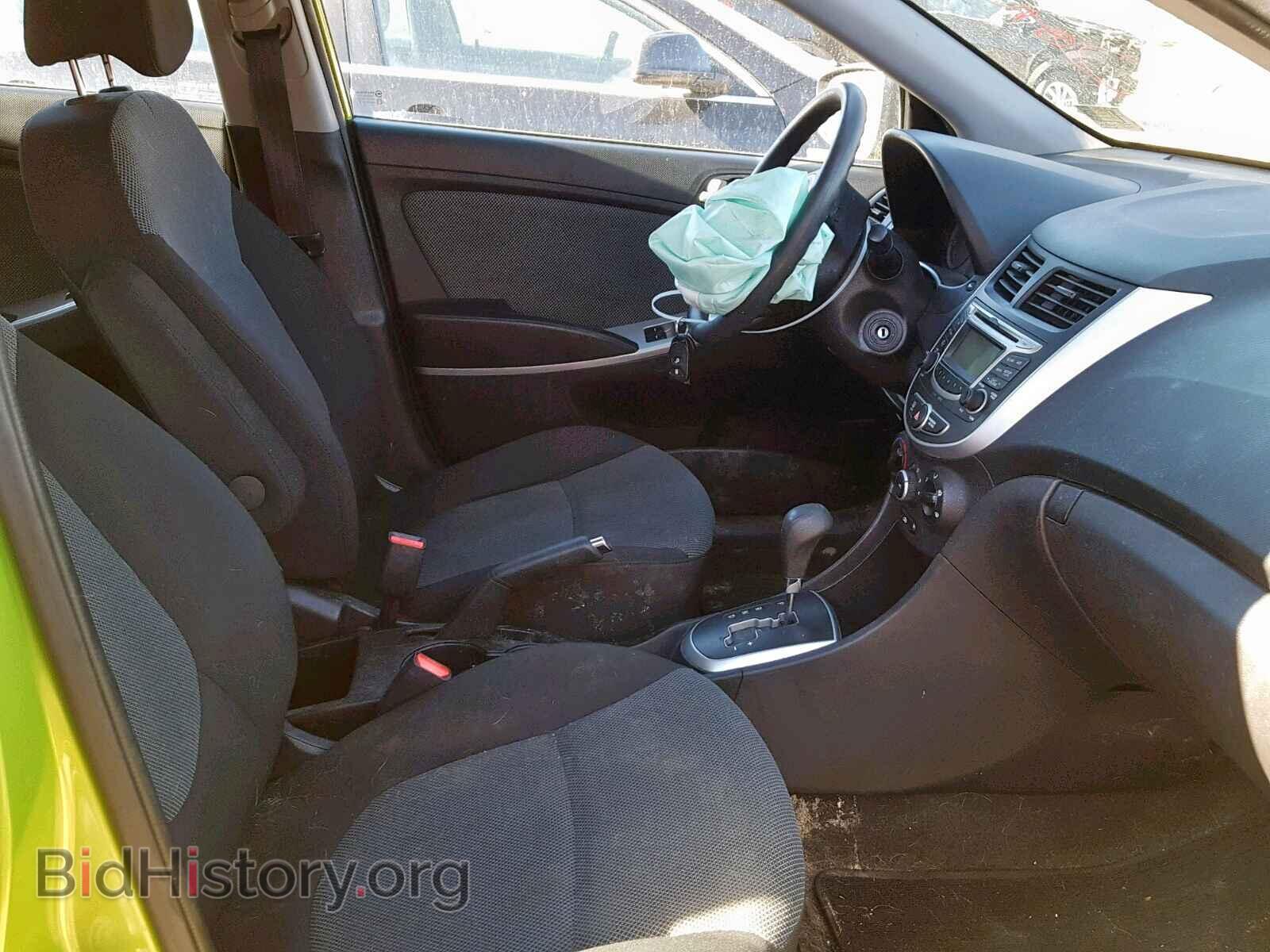 2013 HYUNDAI ACCENT - VIN: KMHCT5AE3DU125306 - Фото 5