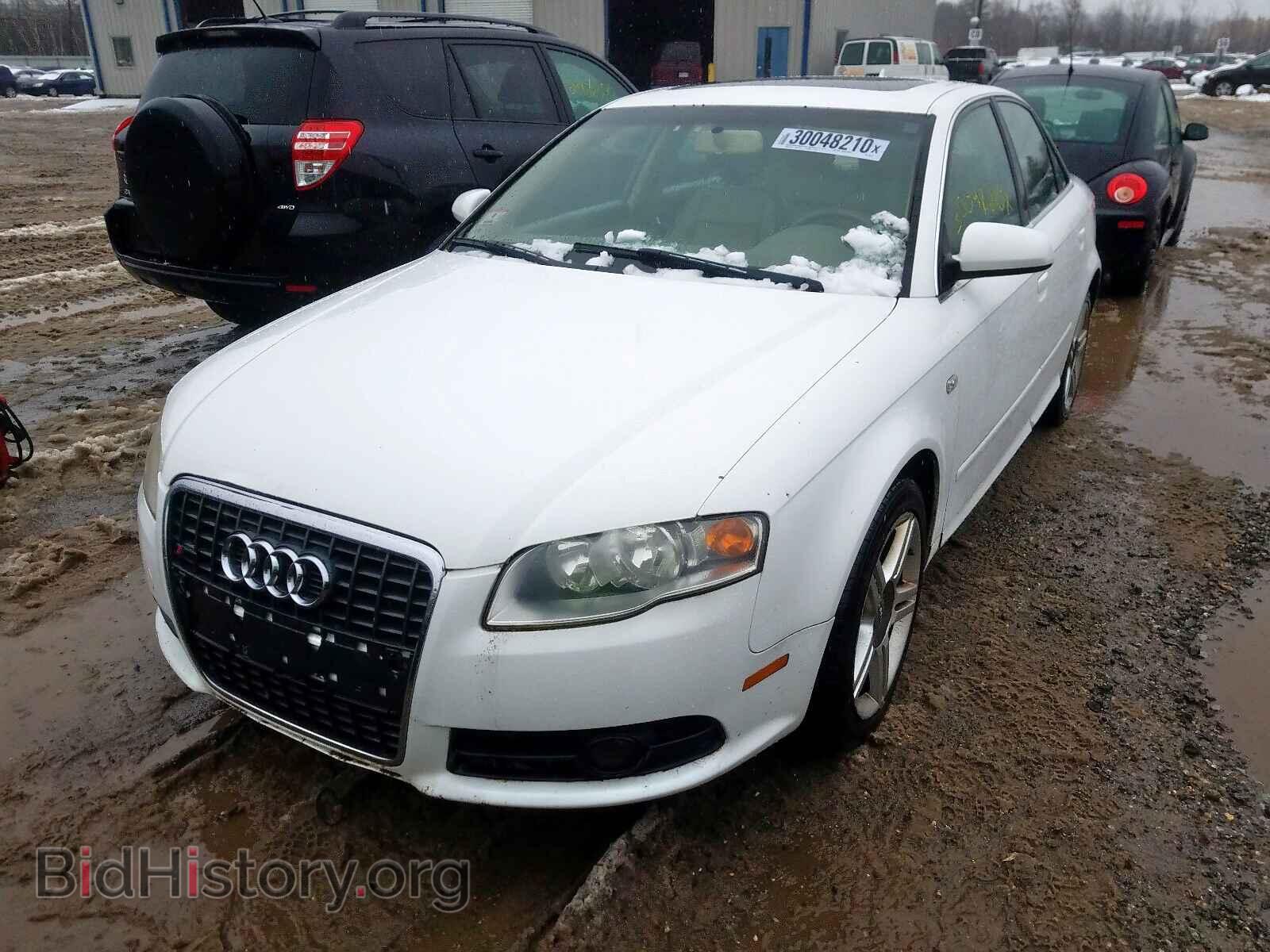 2008 AUDI A4 - VIN: WAUDF78E98A056370 - Фото 2
