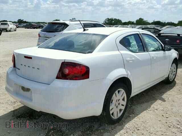 2014 DODGE AVENGER - VIN: 1C3CDZAB4EN200481 - Фото 4
