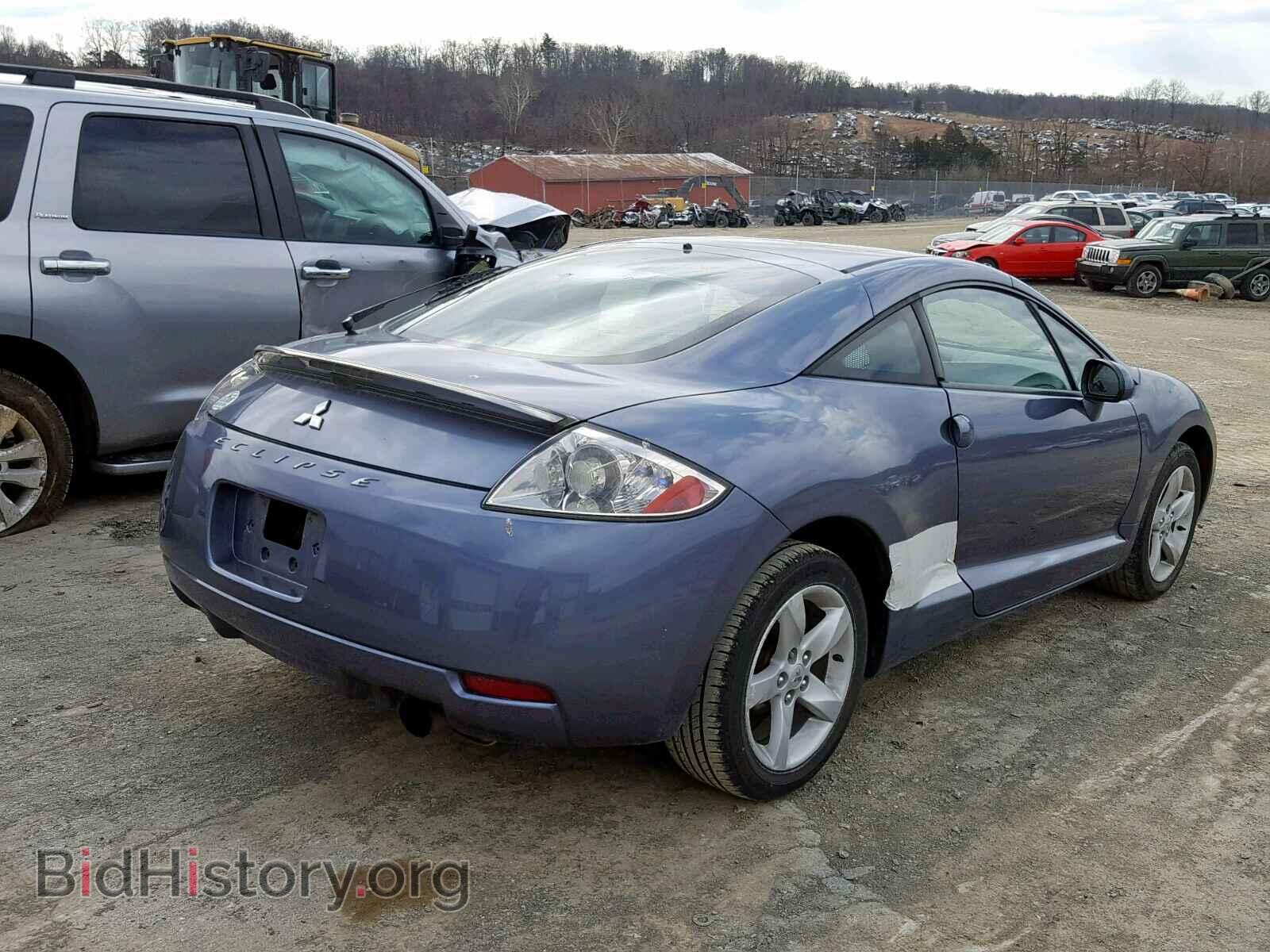 2007 MITSUBISHI ECLIPSE - VIN: 4A3AK24F87E048915 - Фото 4