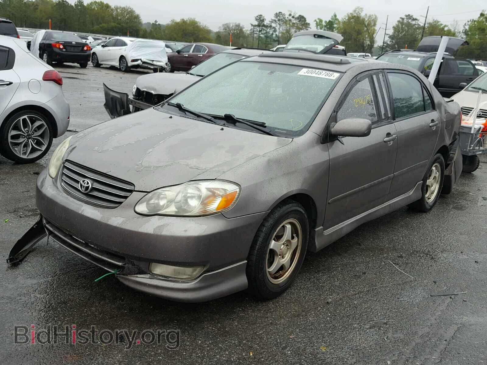 2003 TOYOTA COROLLA - VIN: 2T1BR32E03C147969 - Фото 2