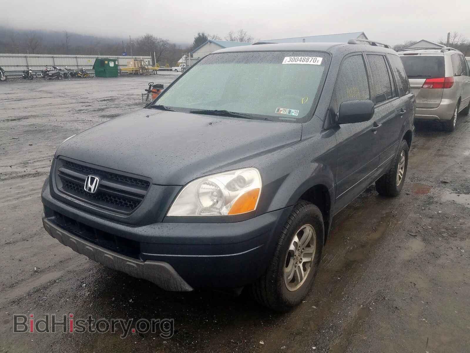 2005 HONDA PILOT - VIN: 5FNYF18495B059376 - Фото 2
