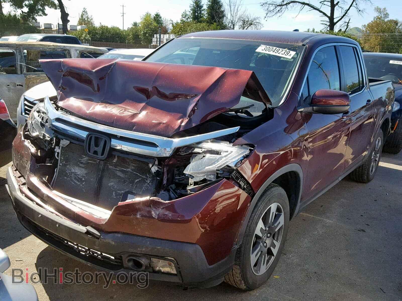 2017 HONDA RIDGELINE - VIN: 5FPYK2F57HB003655 - Фото 2
