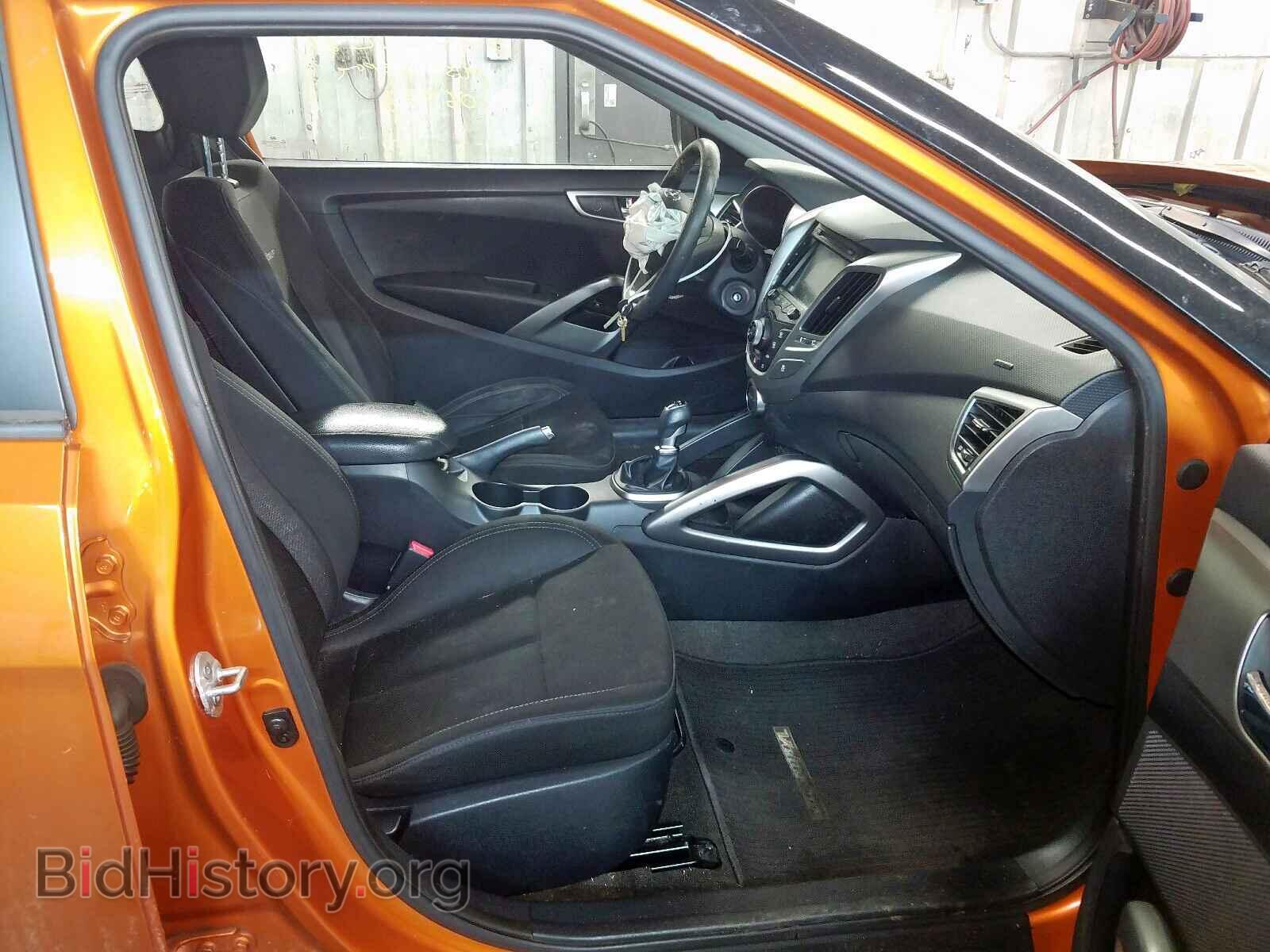 2013 HYUNDAI VELOSTER - VIN: KMHTC6AD5DU094007 - Фото 5