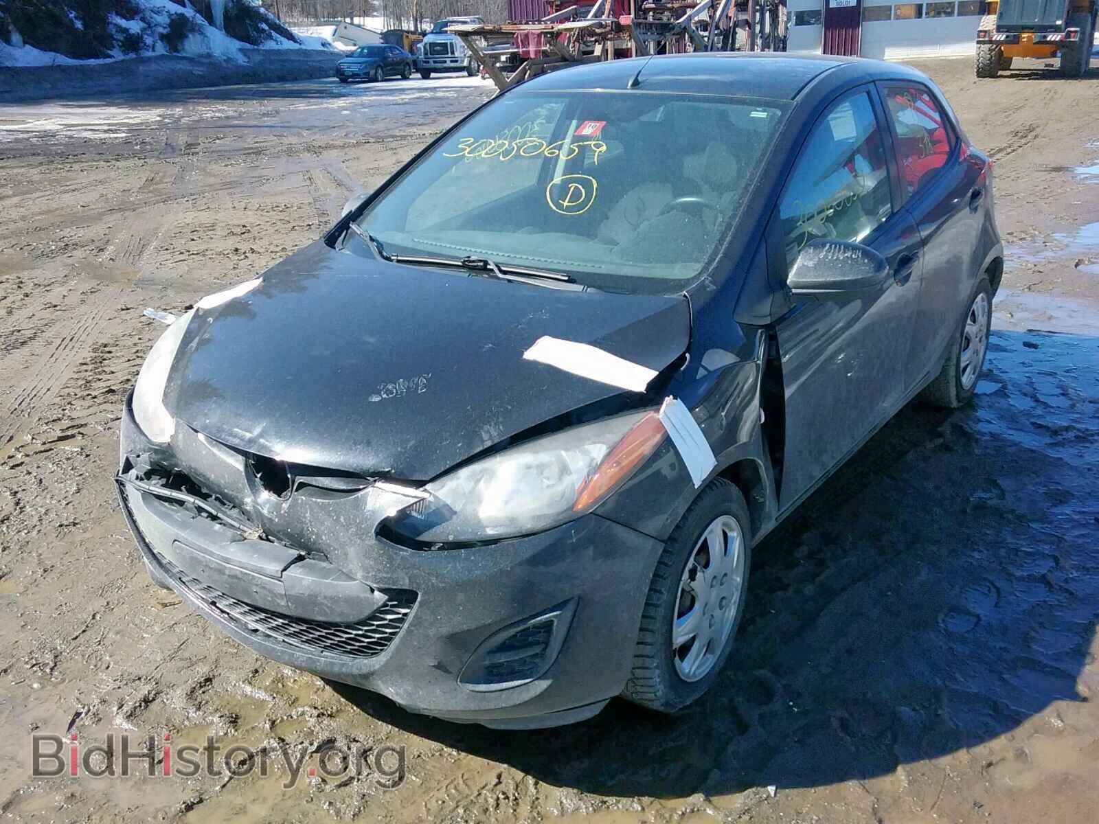 2013 MAZDA 2 - VIN: JM1DE1KY6D0155038 - Фото 2