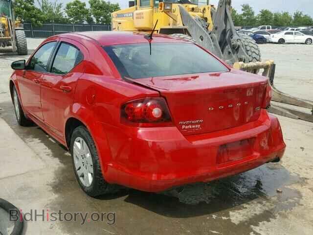2011 DODGE AVENGER - VIN: 1B3BD4FG4BN540113 - Фото 3