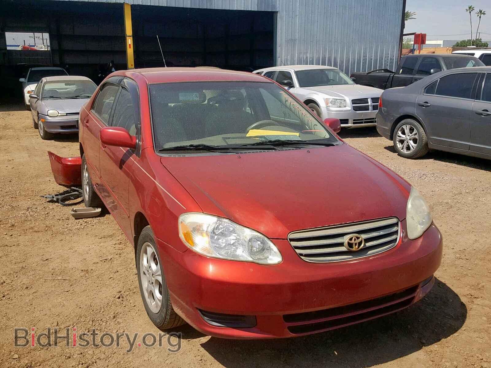 Фотография 2T1BR38E83C158564 - TOYOTA COROLLA 2003