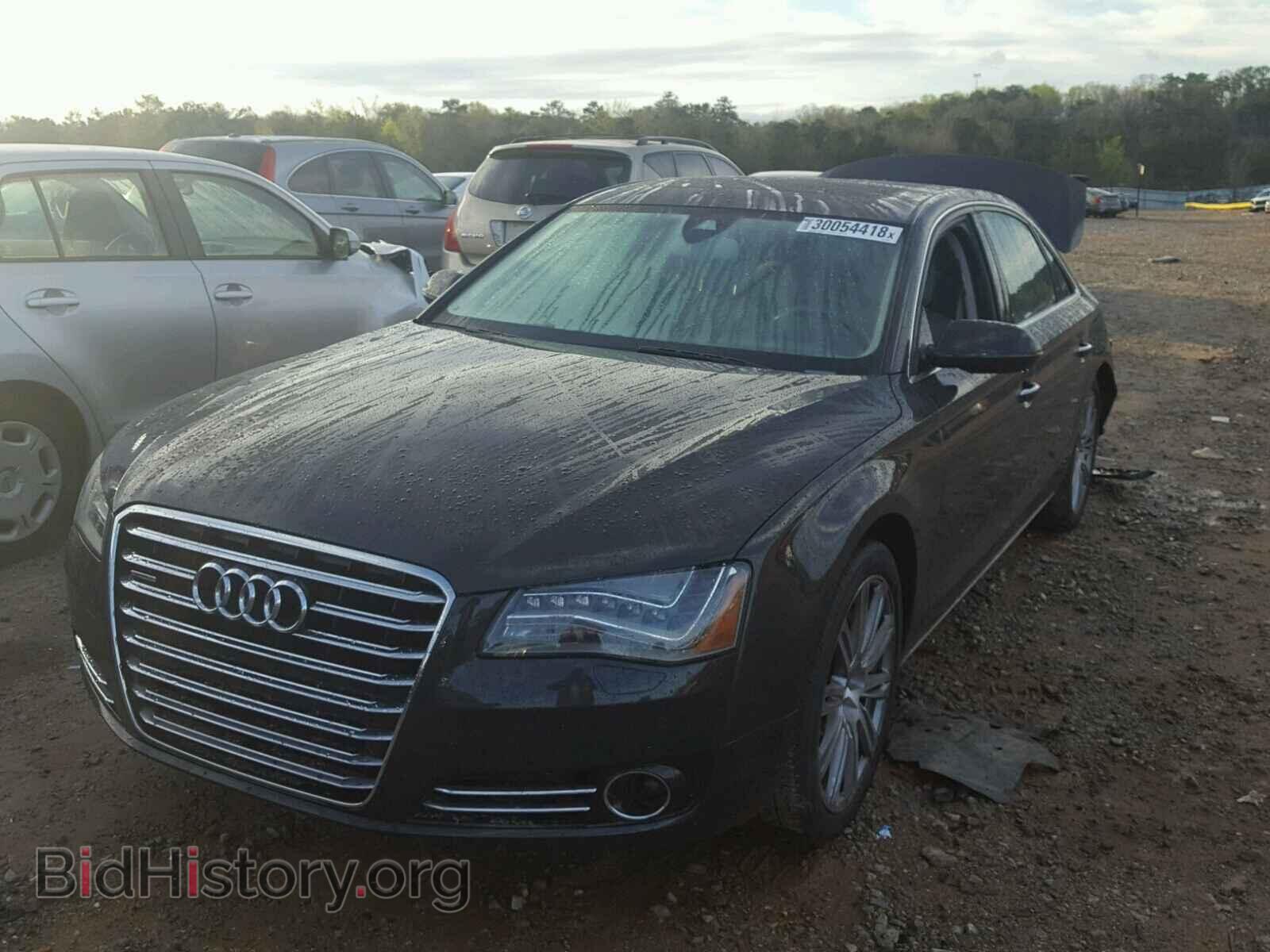 2013 AUDI A8 - VIN: WAURGAFD2DN012434 - Photo 2