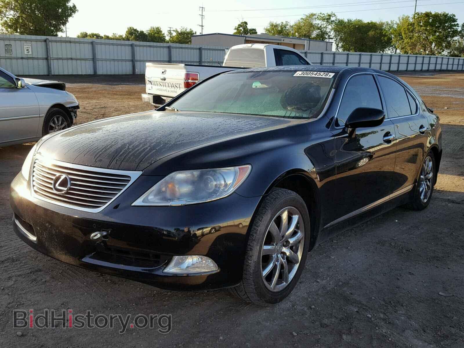 2008 LEXUS LS460 - VIN: JTHBL46F385066459 - Фото 2