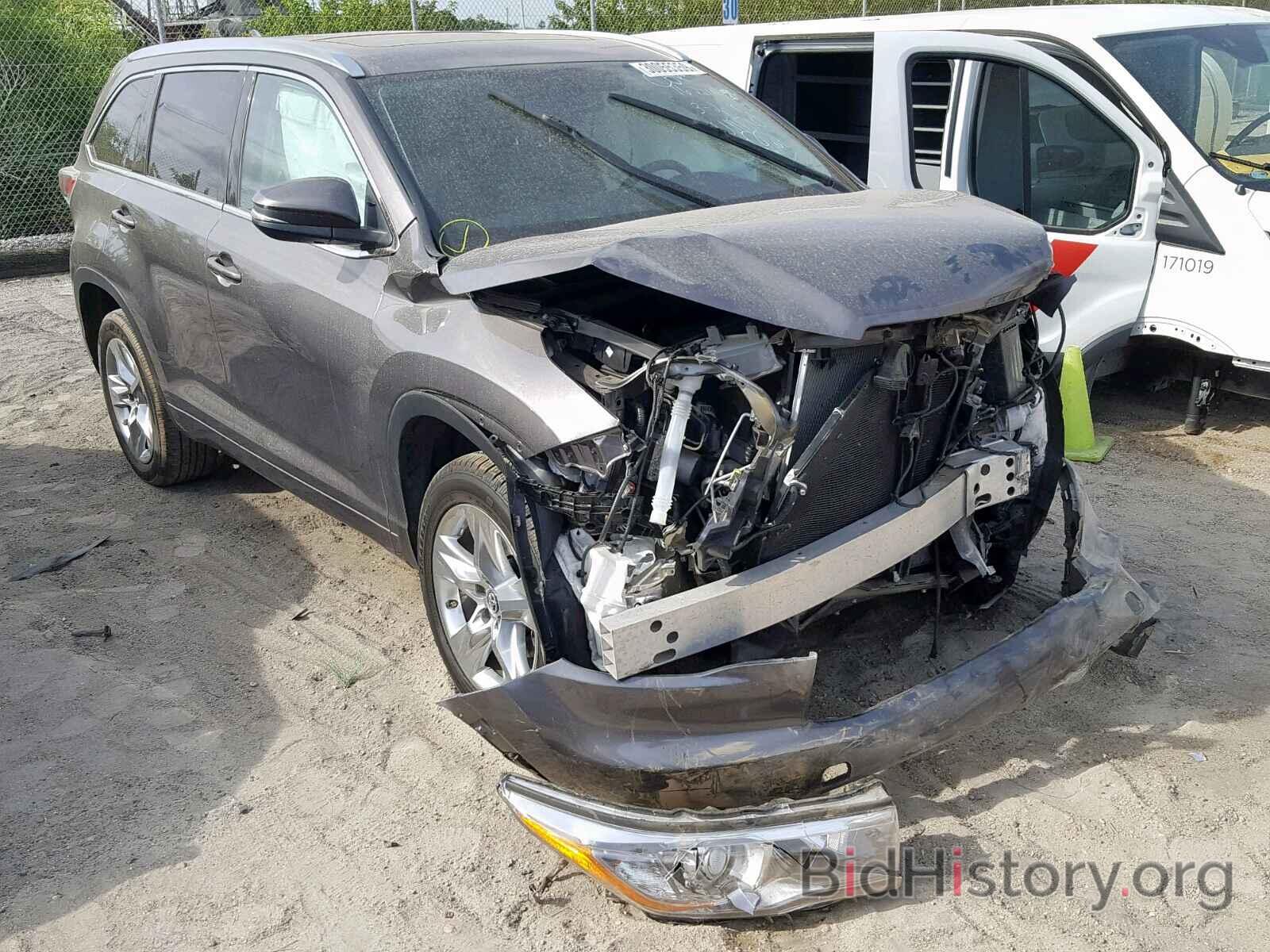 Photo 5TDYKRFH5GS176757 - TOYOTA HIGHLANDER 2016