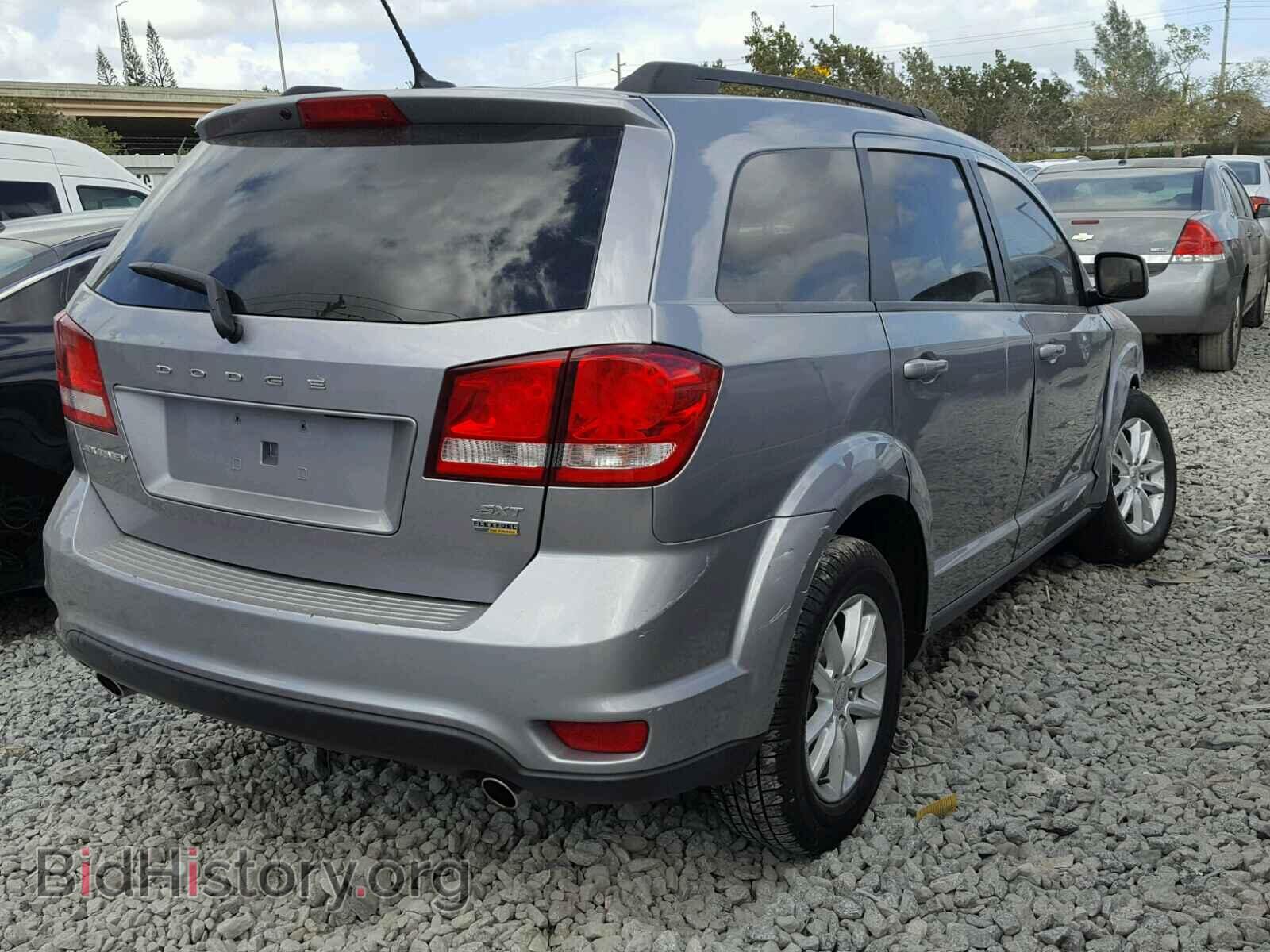 2016 DODGE JOURNEY - VIN: 3C4PDCBG0GT202848 - Фото 4