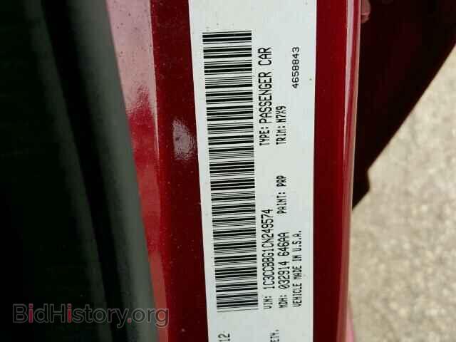 2012 CHRYSLER 200 - VIN: 1C3CCBBG1CN249574 - Фото 10
