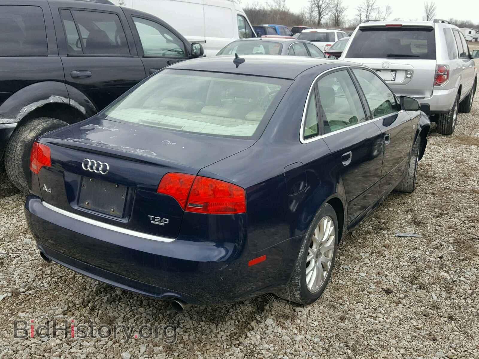 2008 AUDI A4 - VIN: WAUDF78EX8A128855 - Фото 4