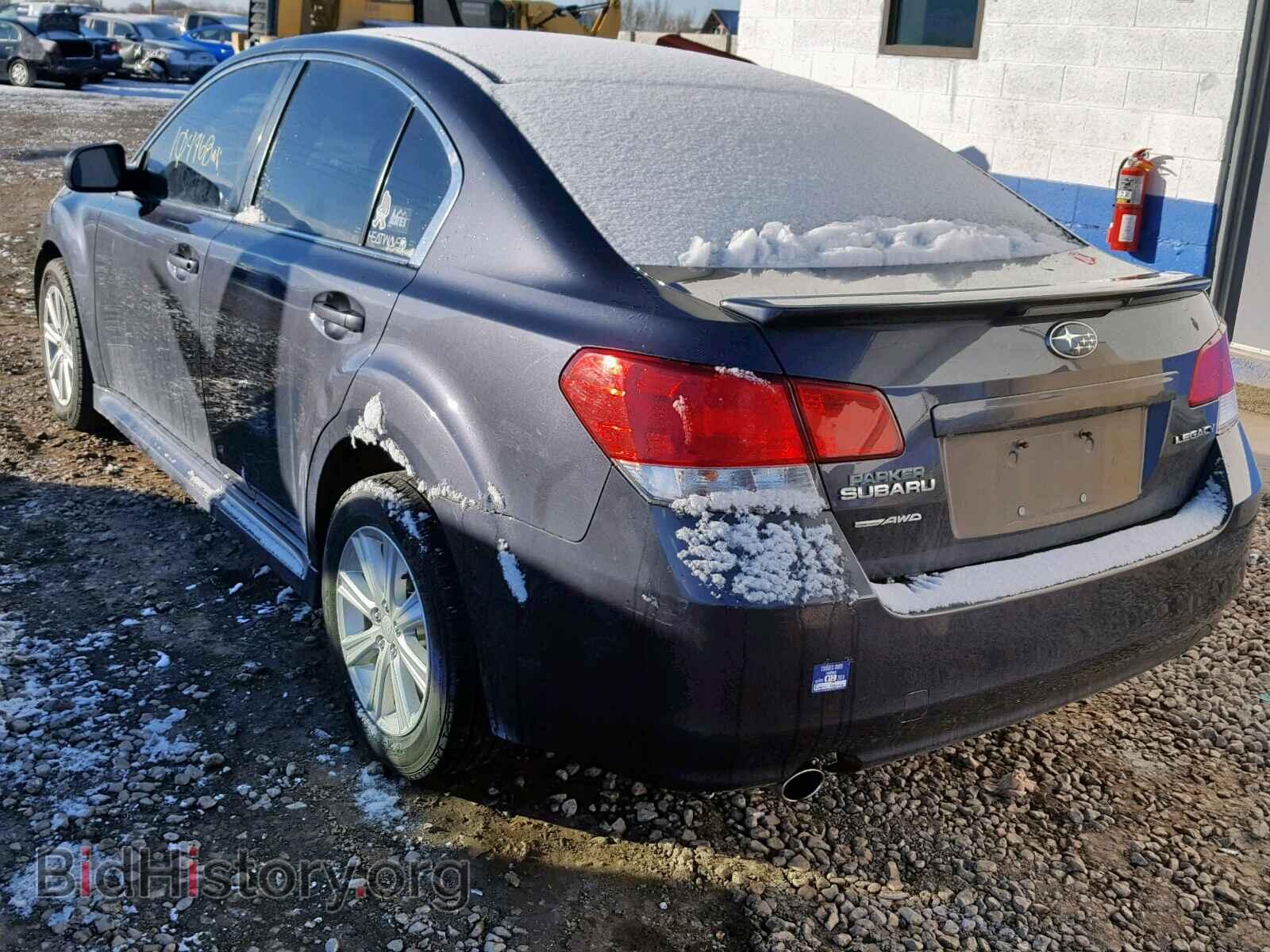 2012 SUBARU LEGACY - VIN: 4S3BMAG65C1019221 - Фото 3