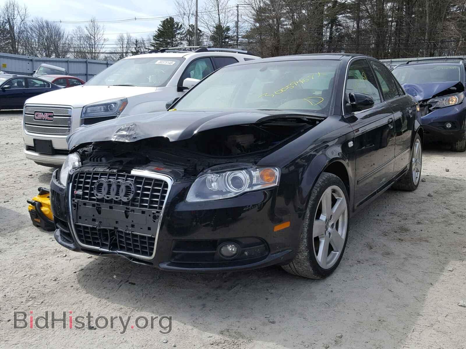 2008 AUDI A4 - VIN: WAUDH78E58A143371 - Фото 2