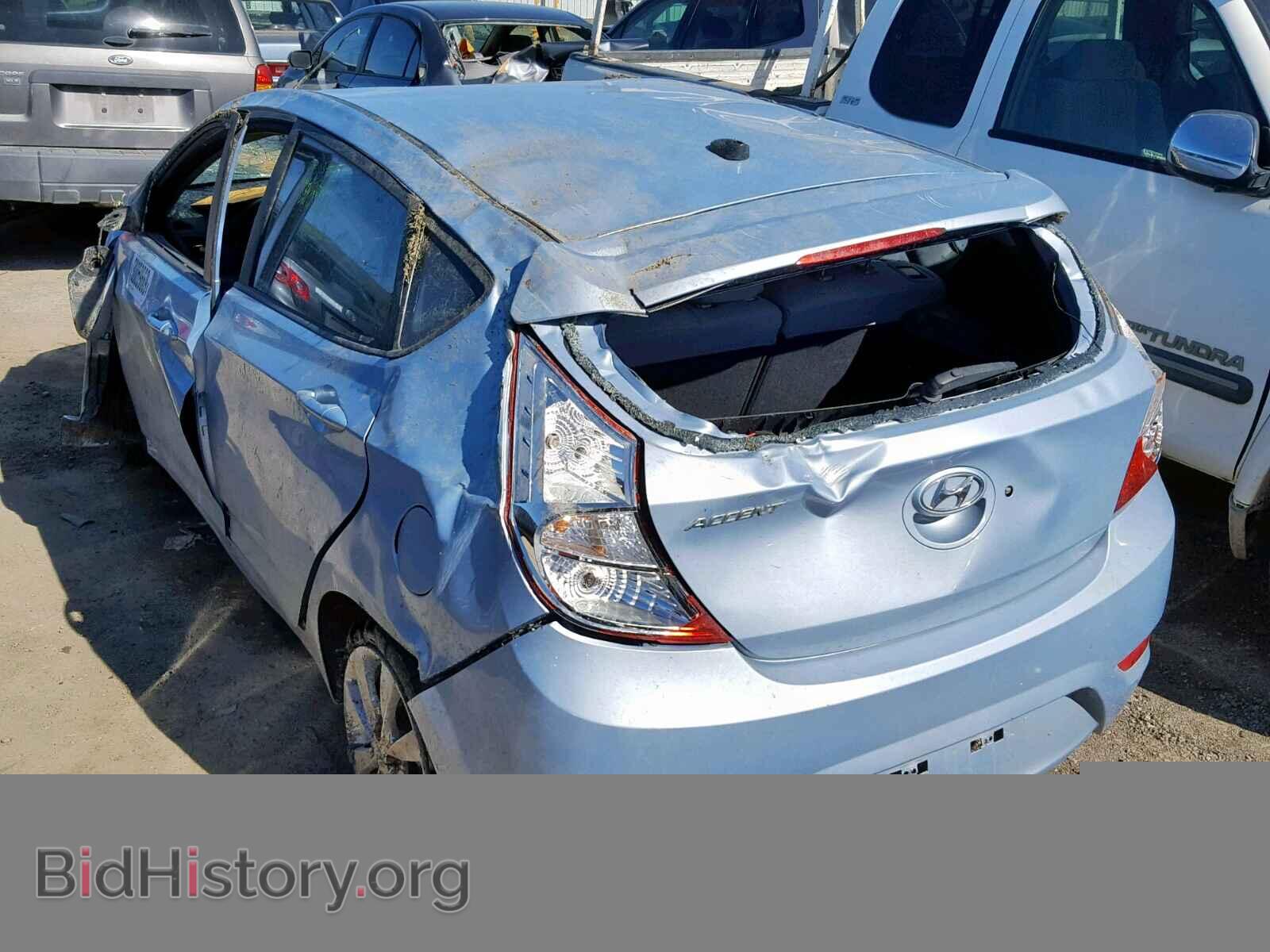 2012 HYUNDAI ACCENT - VIN: KMHCU5AE8CU020031 - Фото 3