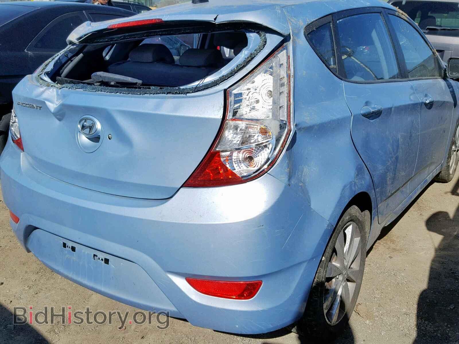 2012 HYUNDAI ACCENT - VIN: KMHCU5AE8CU020031 - Фото 4
